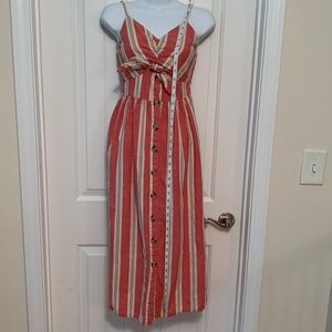 JAPNA Sleeveless Sexy Midi Dress XS